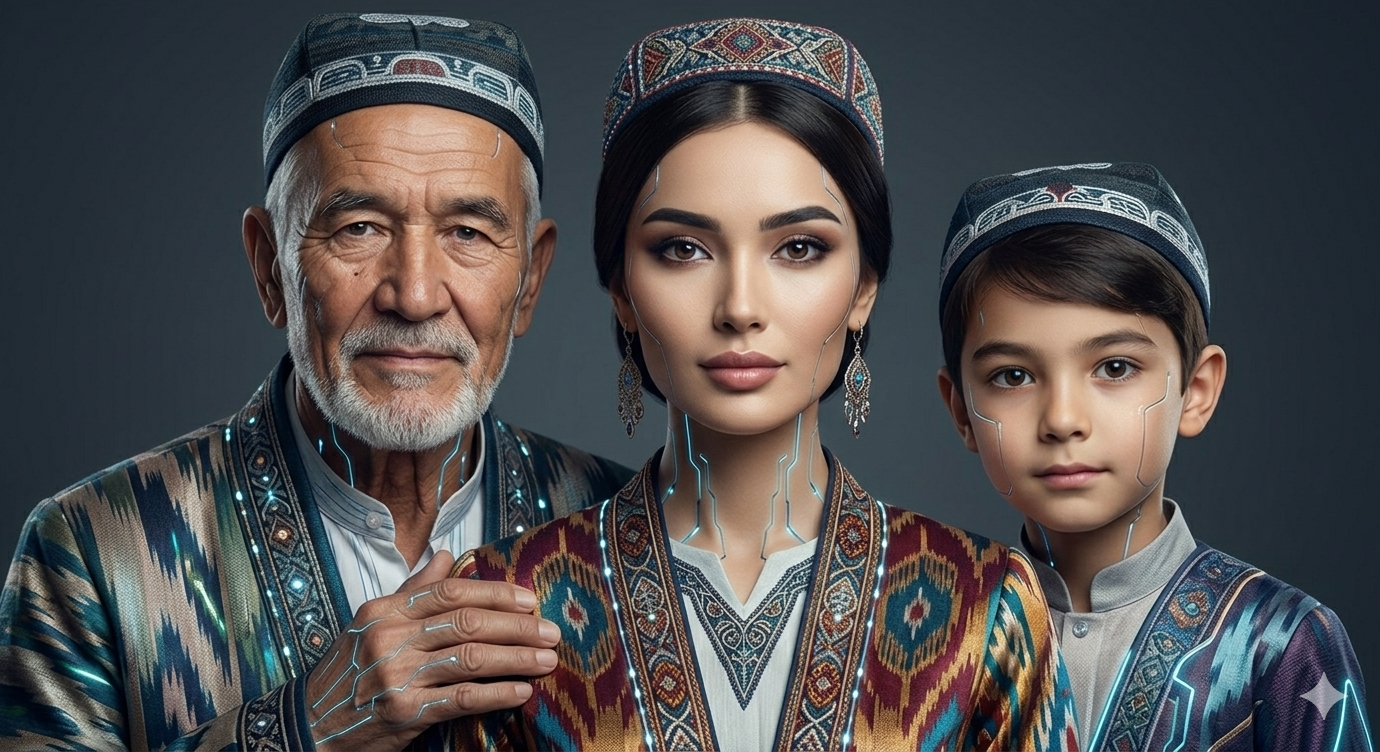 Uzbek manuscript and source code — Lura AI cultural gene in the algorithm